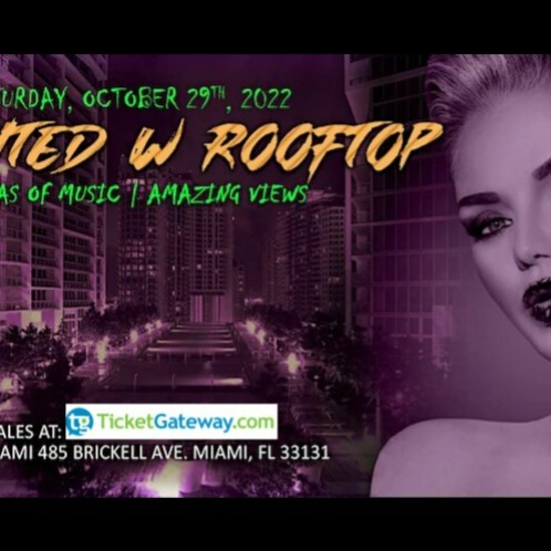 Haunted W Miami Rooftop Halloween Party | Miami Carnival | Tickets