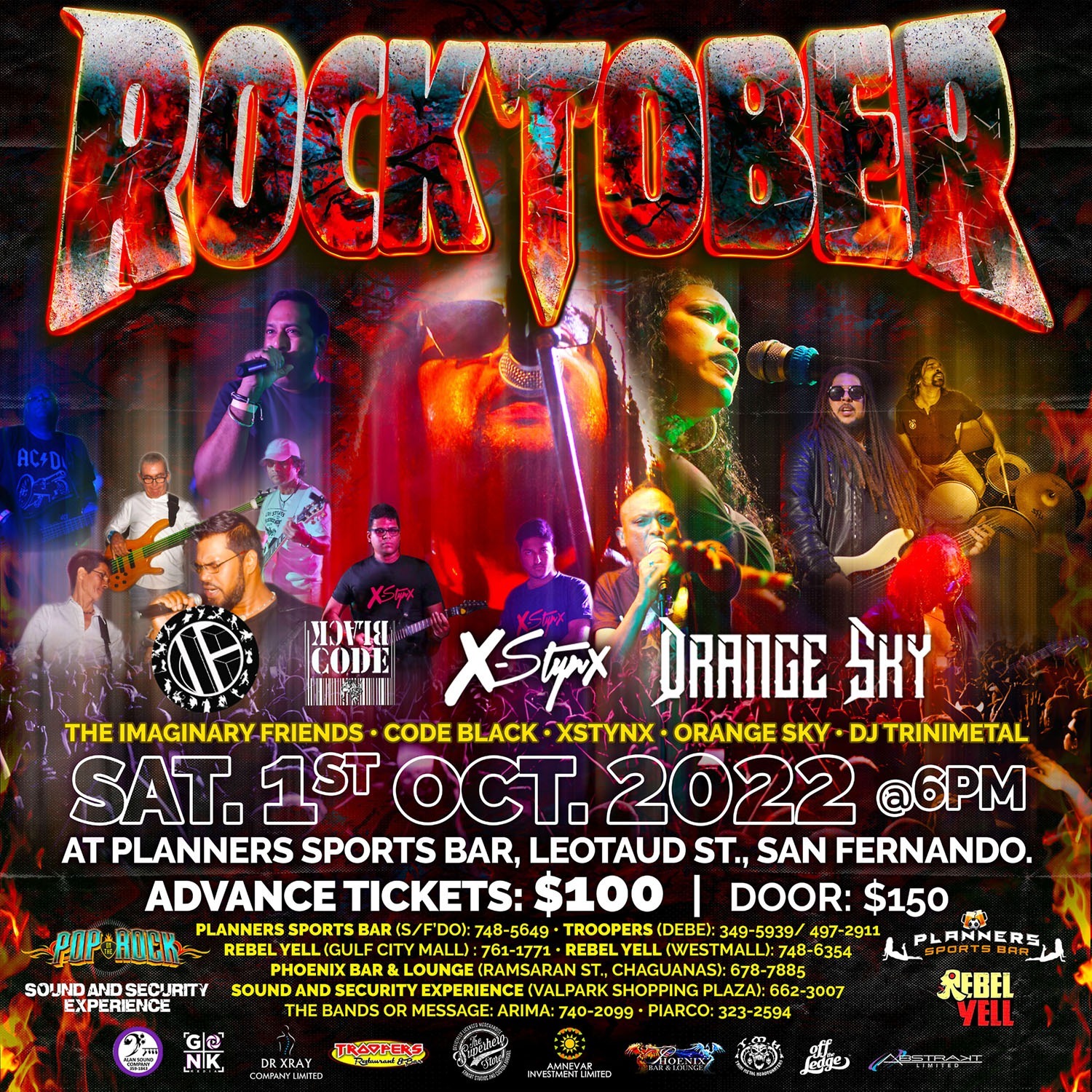 ROCKTOBER @PLANNERS SPORTS BAR