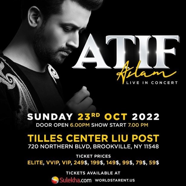 Atif Aslam Live In Concert - New York 2022