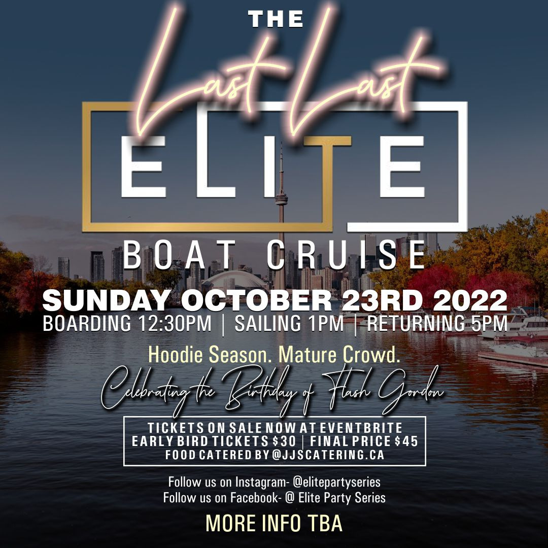 The Last Last ELITE Boat Ride