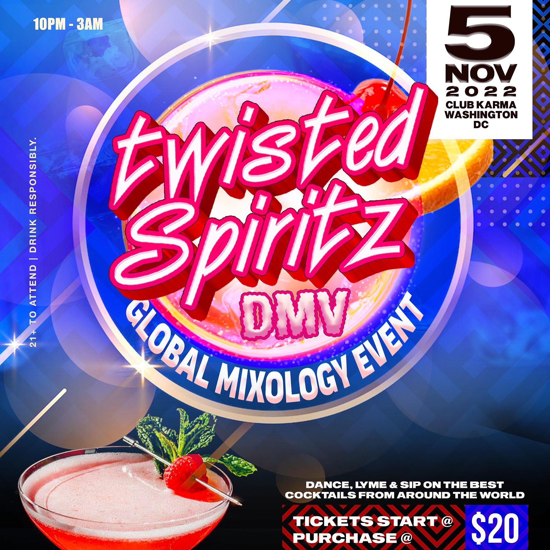 TWISTED SPIRITZ DMV - NOV 5TH