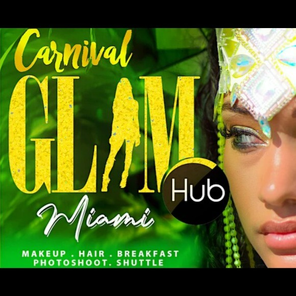 All Miami Carnival GLAM Hub Services | Makeup, Hair, Photoshoot | Miami Carnival | Tickets