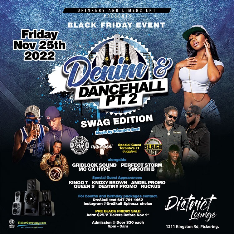 DENIM AND DANCEHALL PT. 2 | SWAG EDITION