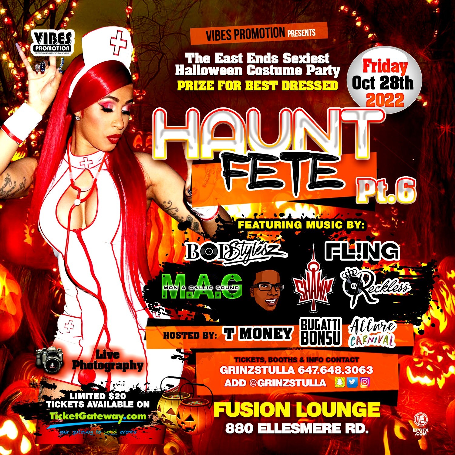 HAUNTE FETE 6.0 SEXIEST HALLOWEEN PARTY IN THE EAST