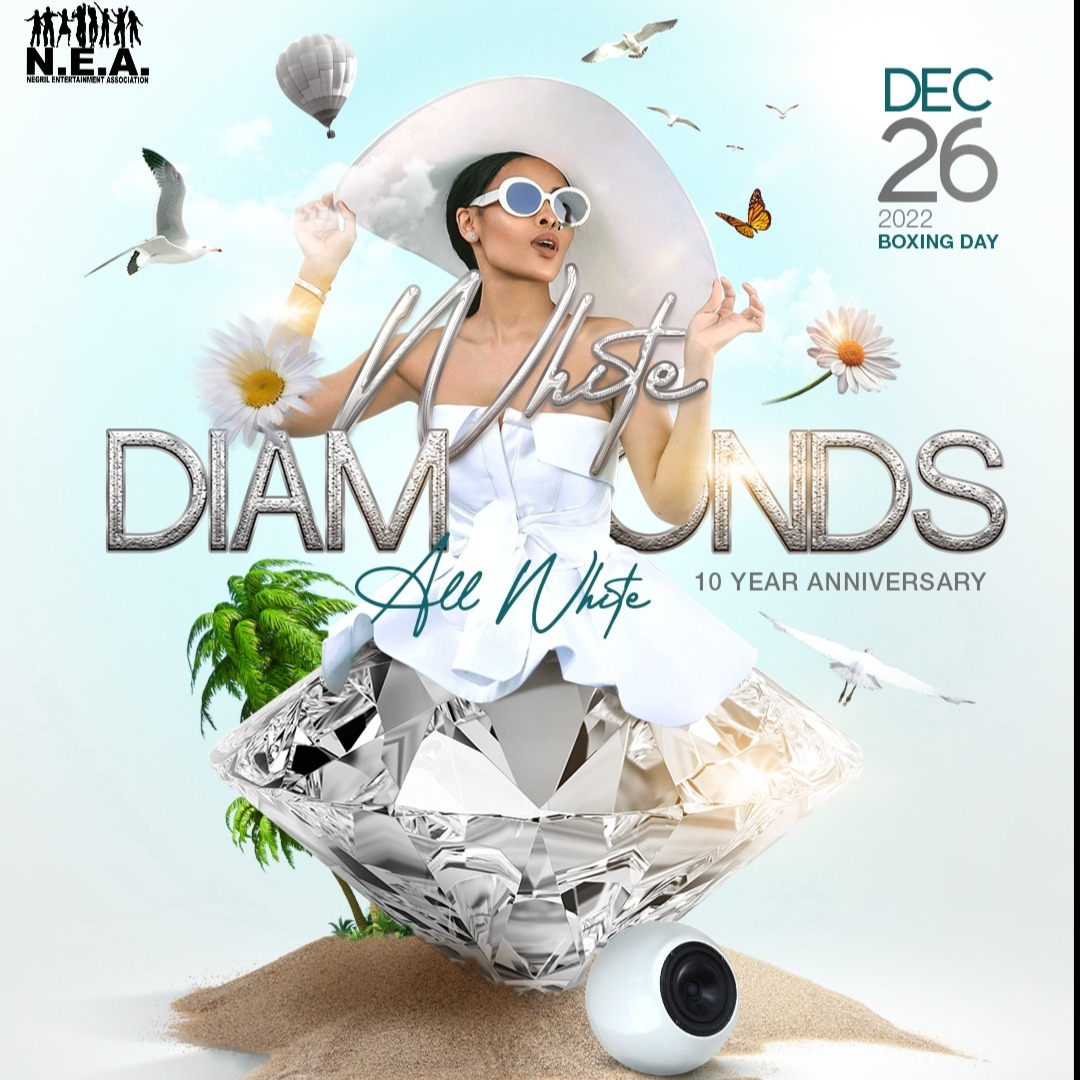White Diamonds All White Beach Party