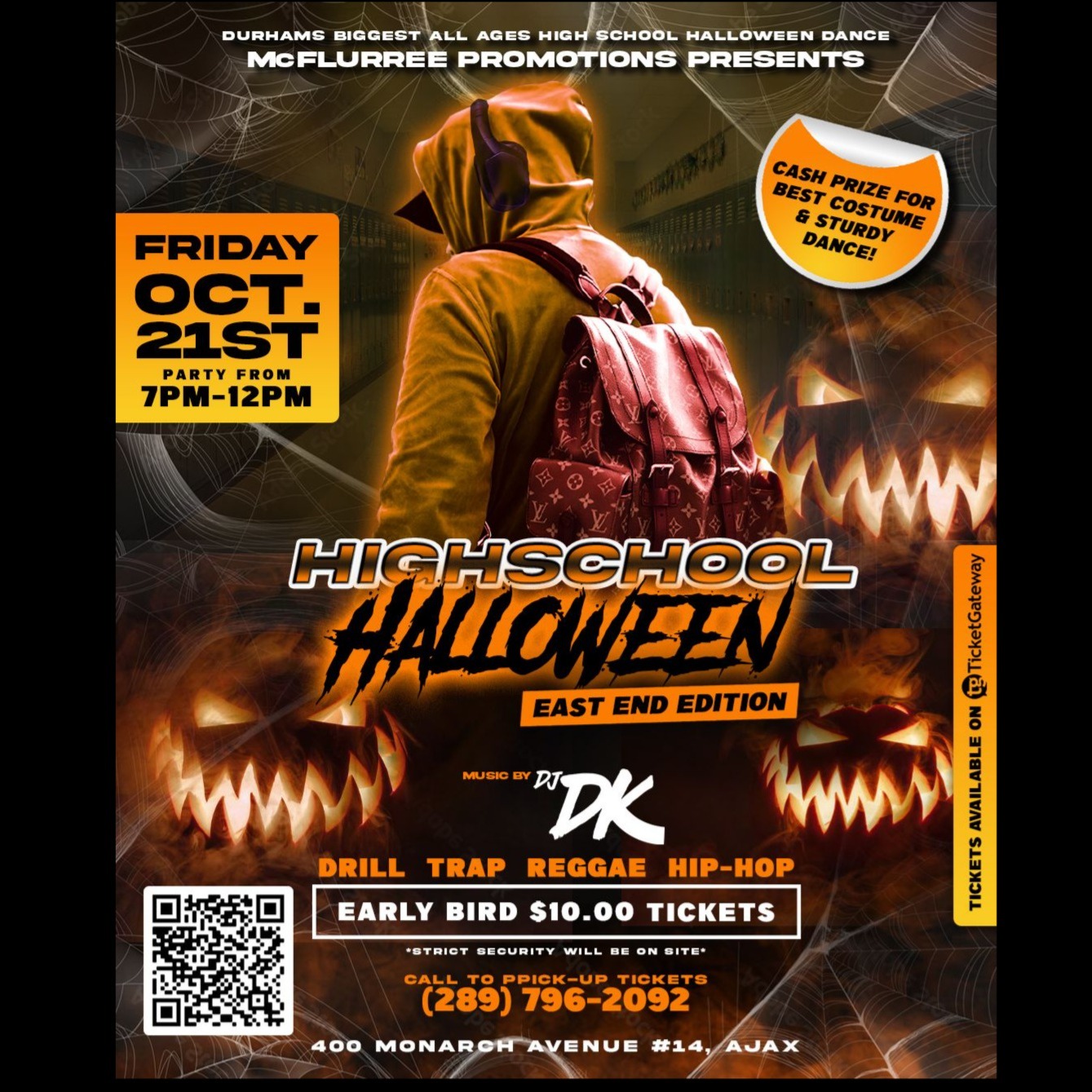 Halloween High School Dance 