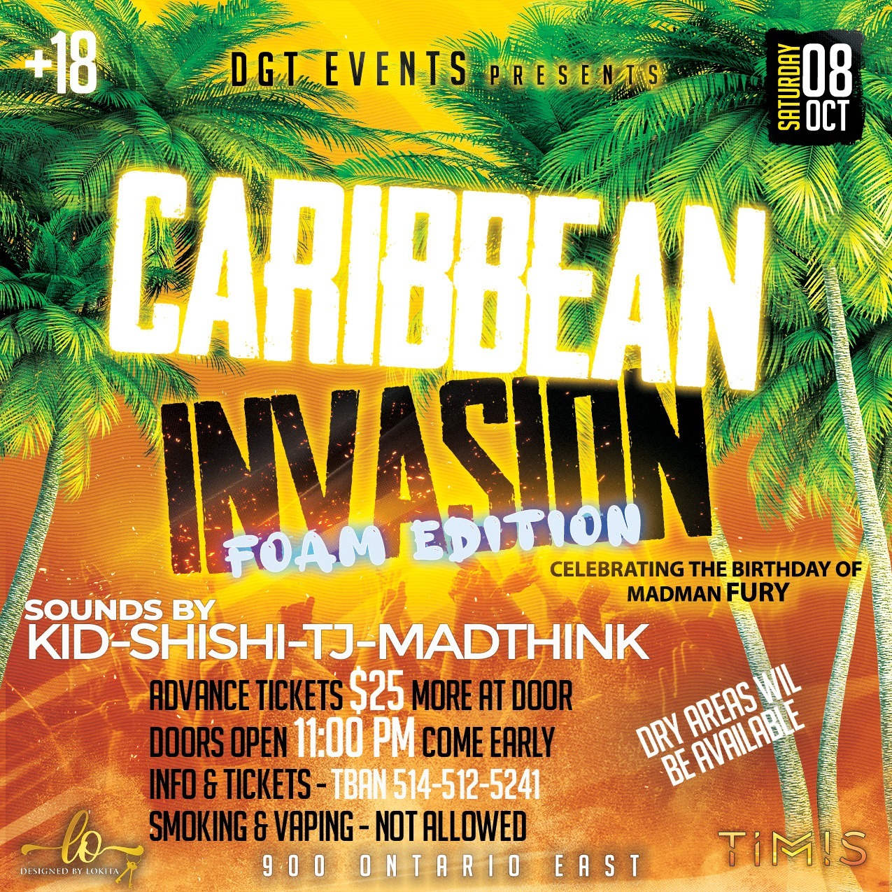 CARIBBEAN INVASION - FOAM EDITION