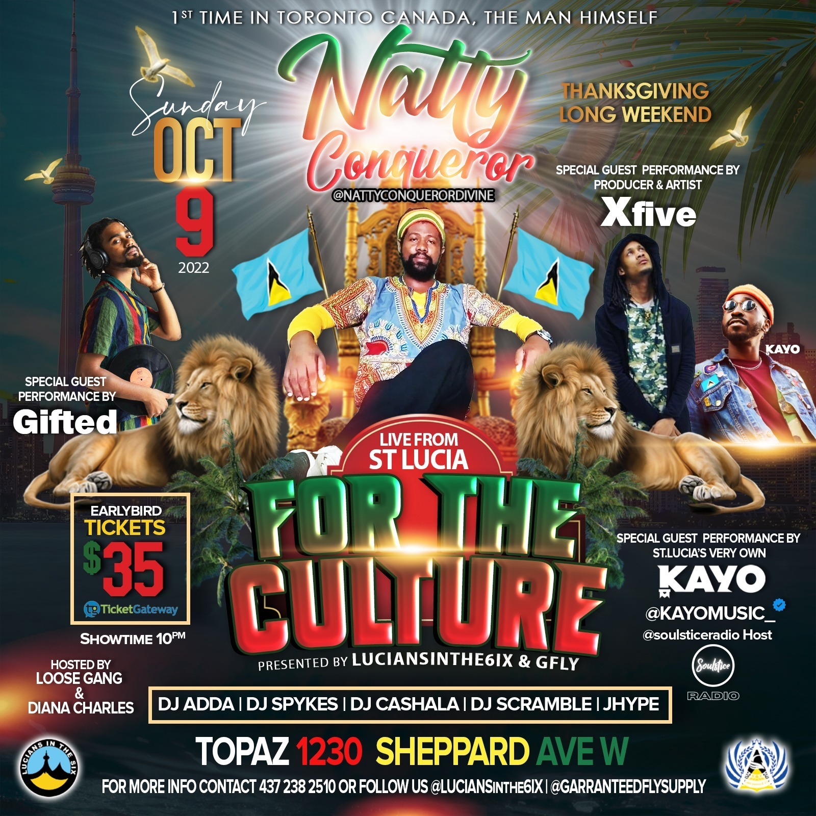 🚦FOR THE CULTURE 🚦FT NATTY CONQUEROR