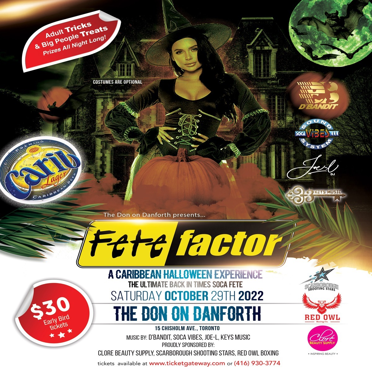 Fete Factor | A Caribbean Halloween Experience 