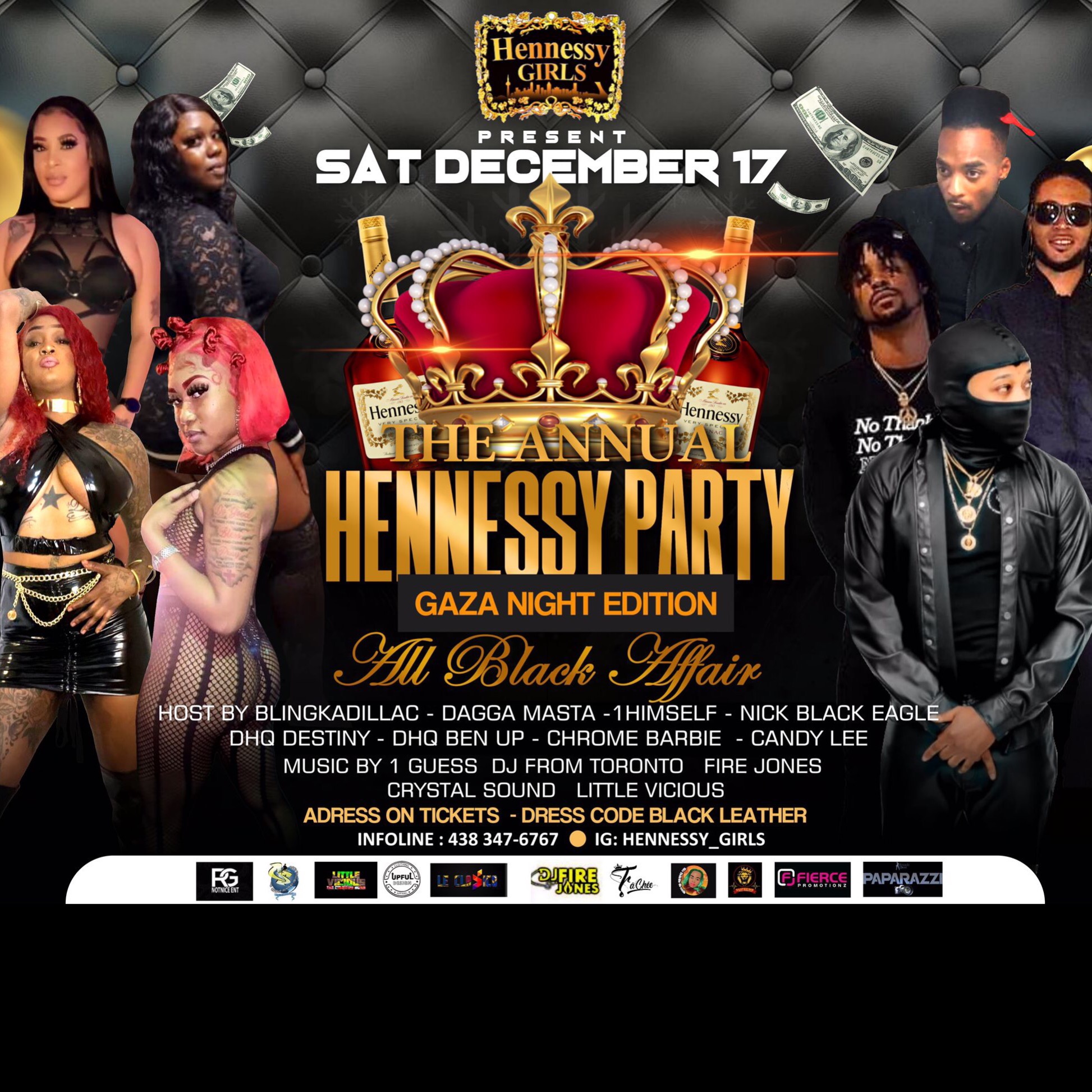 Hennessy Party .. Gaza Night