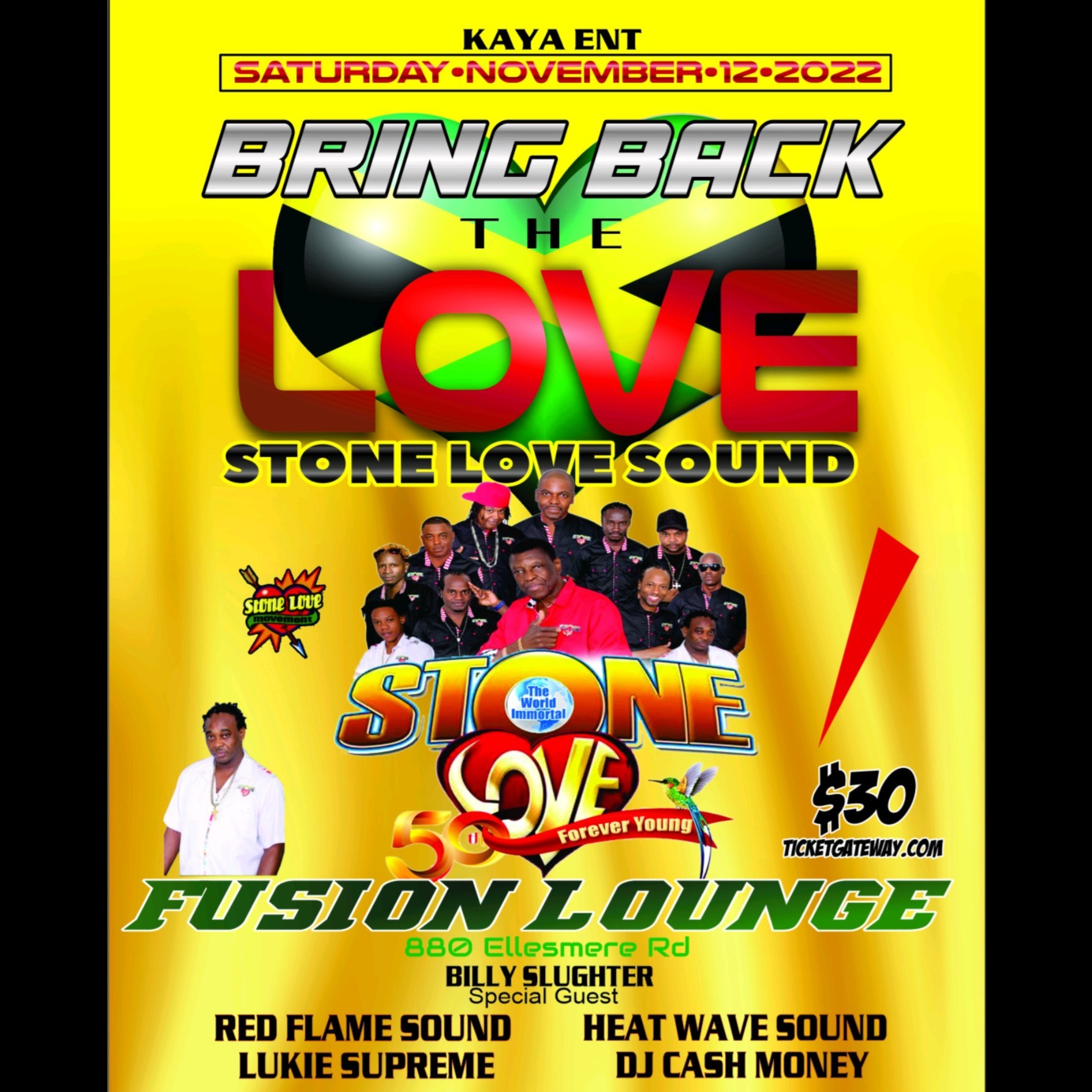Stone Love Movement - Featuring Billy Slaughter