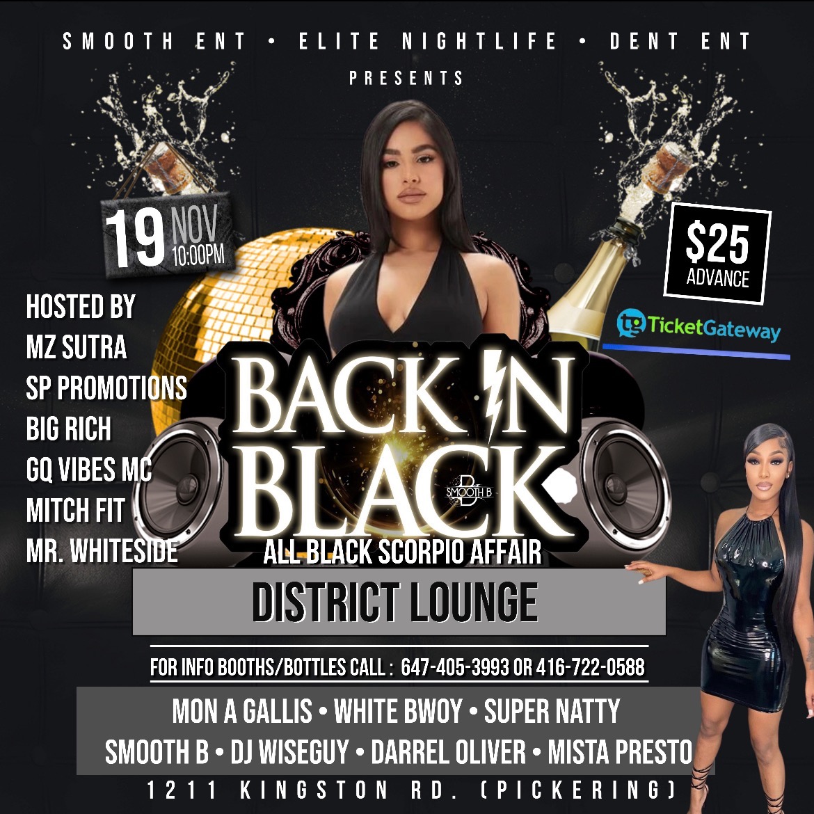 BACK IN BLACK @ DISTRICT