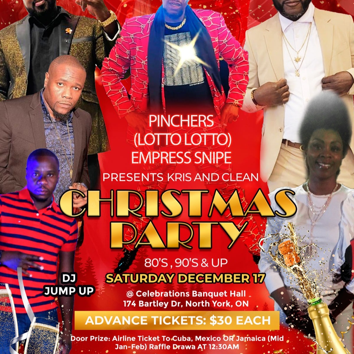 CHRISTMAS PARTY | 80'S, 90'S & UP