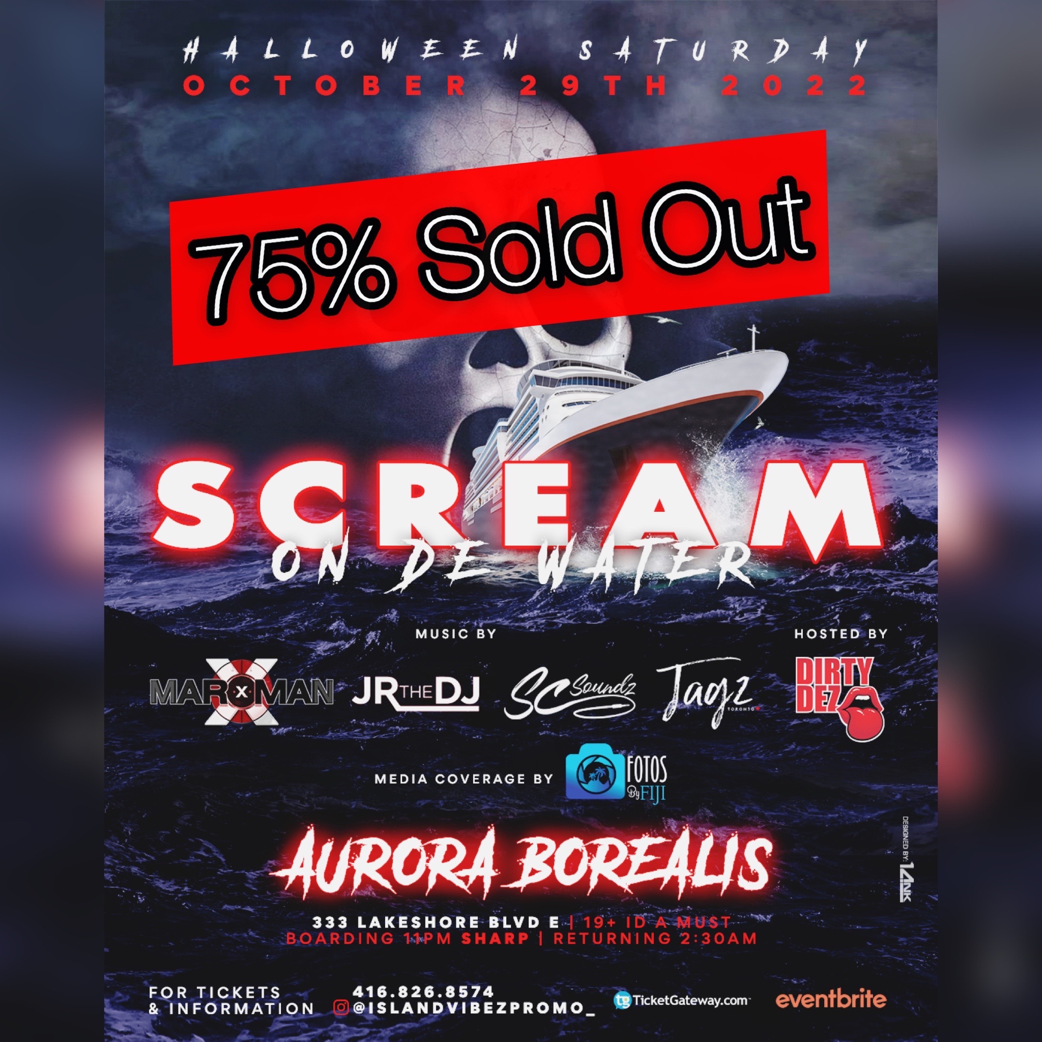 SCREAM - Halloween Boat cruise