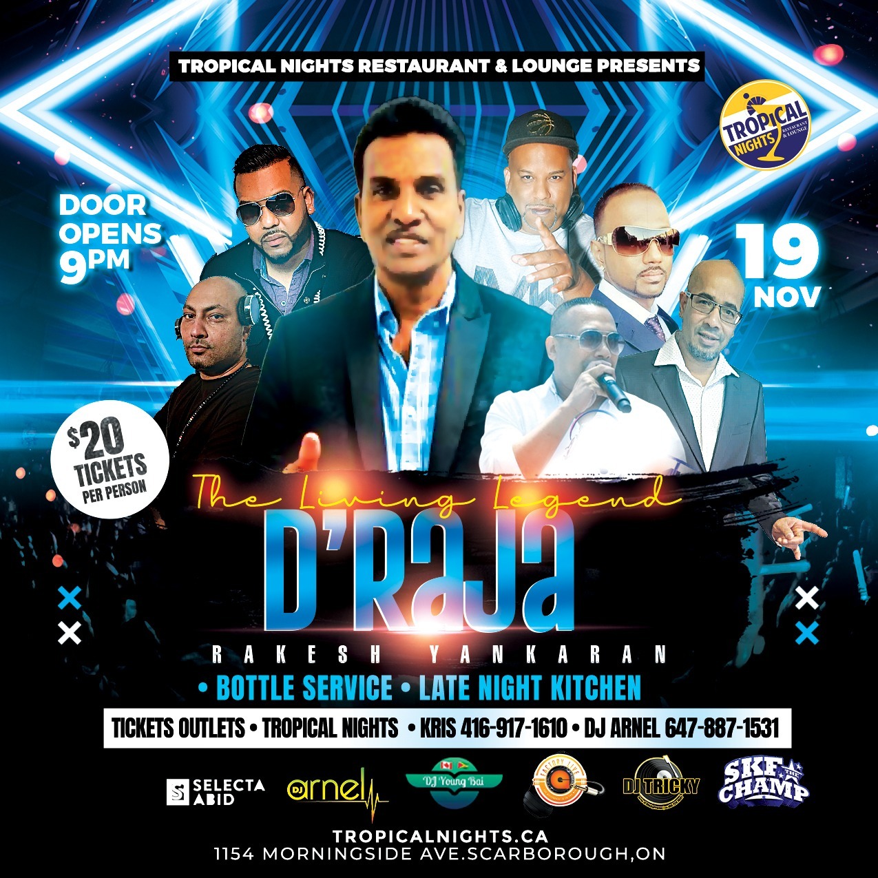 THE LIVING LEGEND D'RAJA