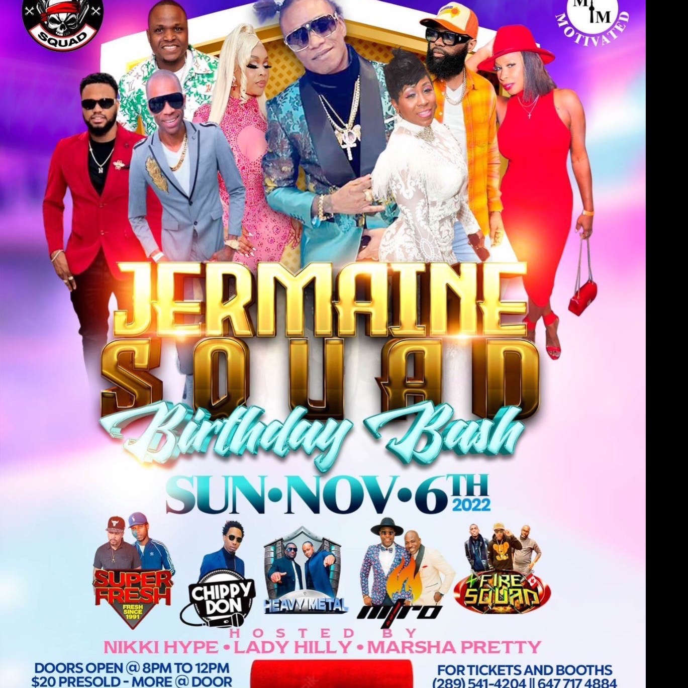 Jermaine Birthday Bash 2022