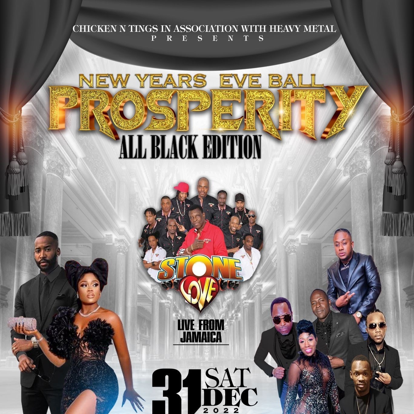 PROSPERITY | ALL BLACK EDITION | NEW YEARS EVE BALL