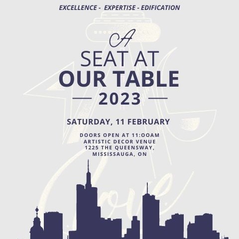 A Seat at OUR Table - Live in Person Conference