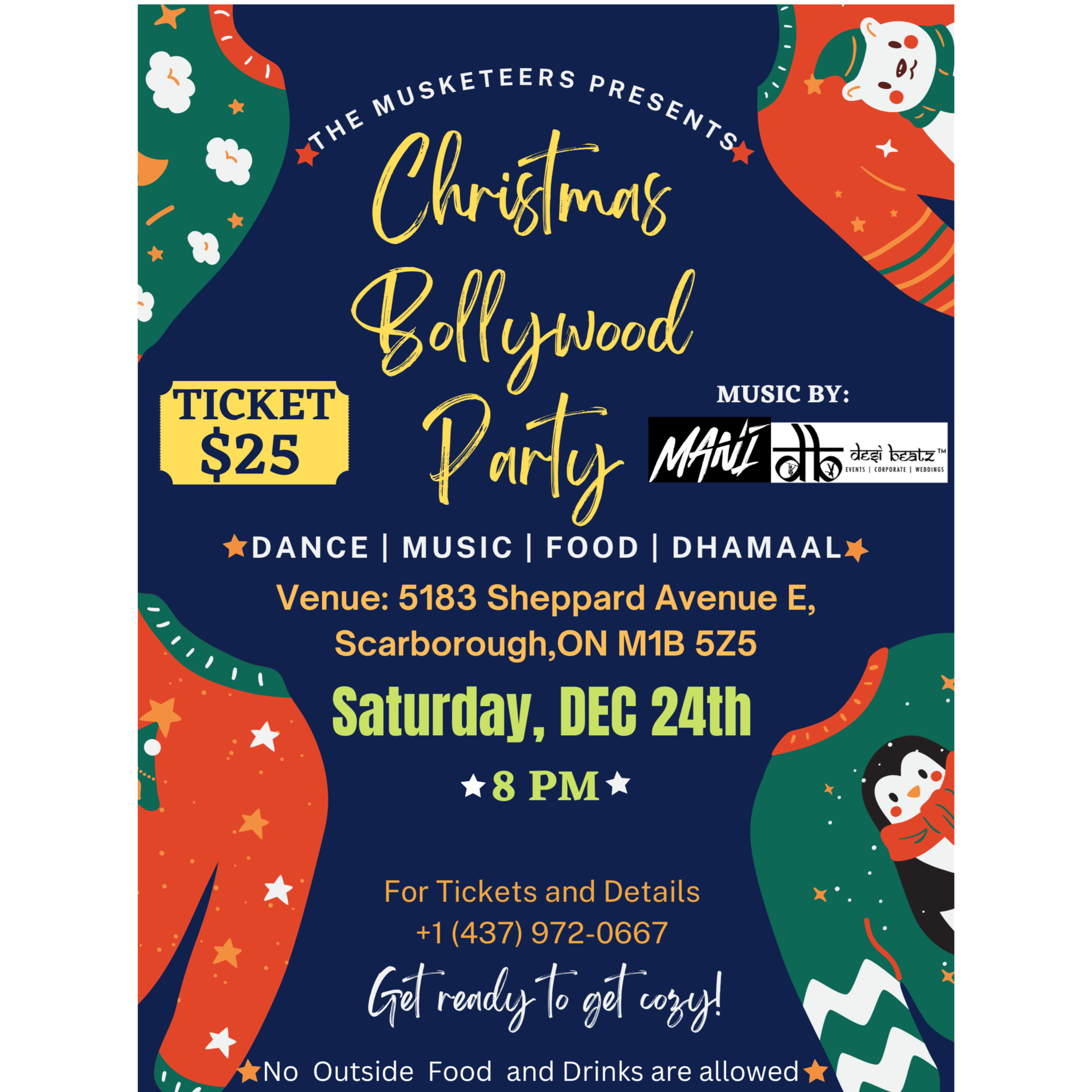 Christmas Bollywood Party
