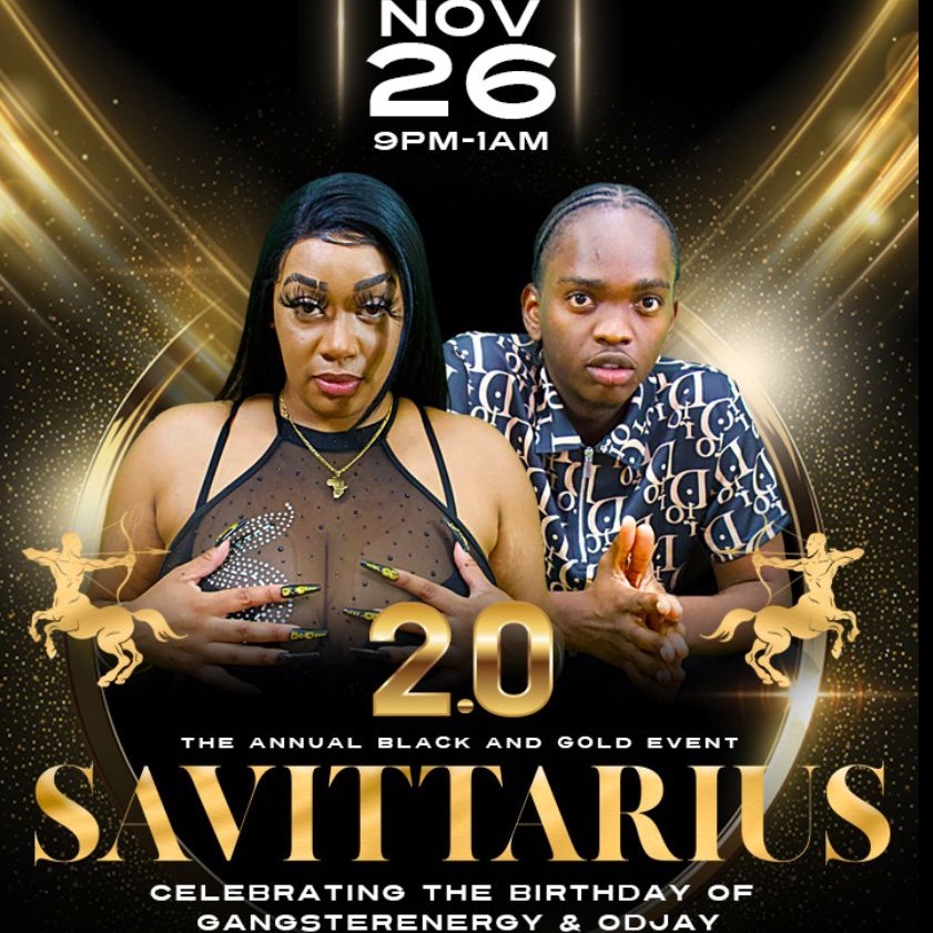Savittarius 2.0 {{the Annual Black And Gold Event}} 
