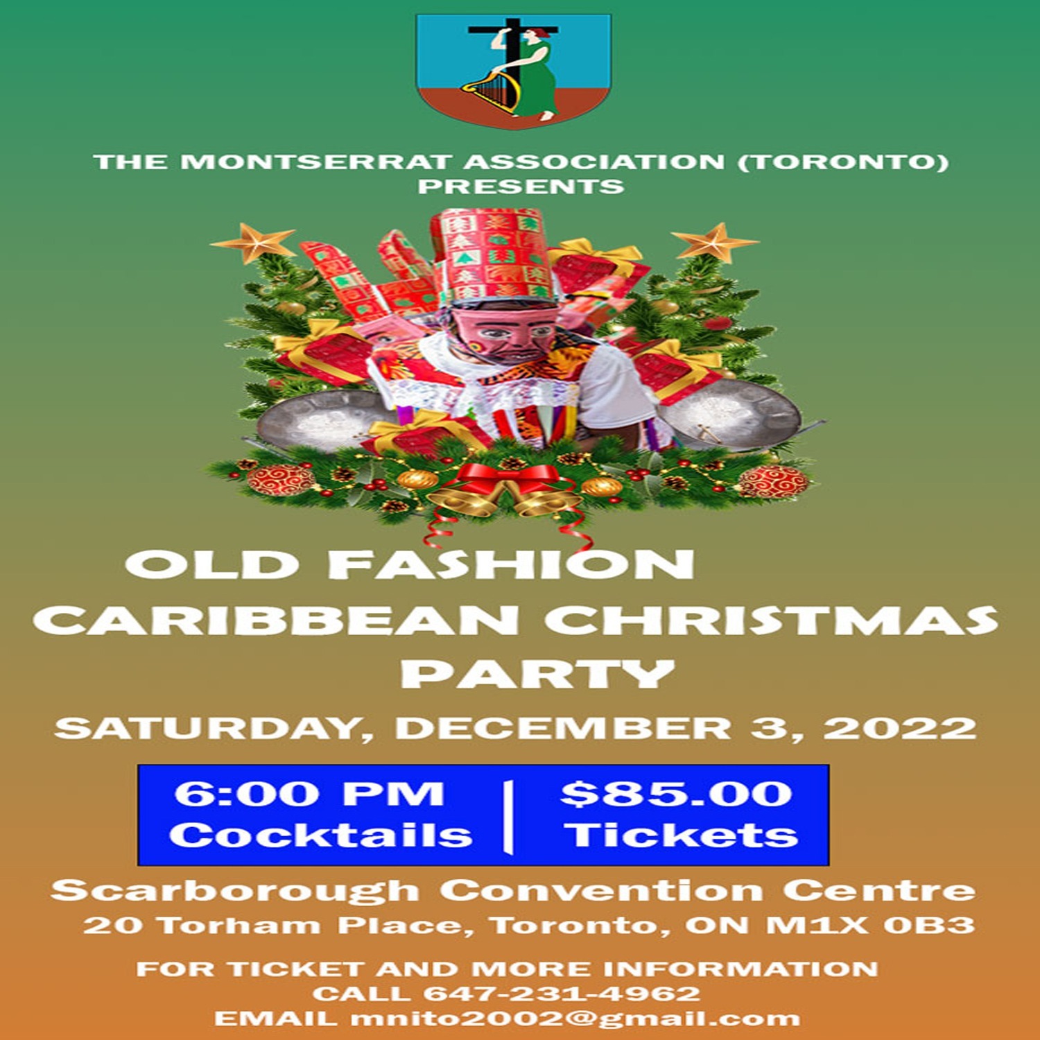 Old Fashion Caribbean Christmas Party 