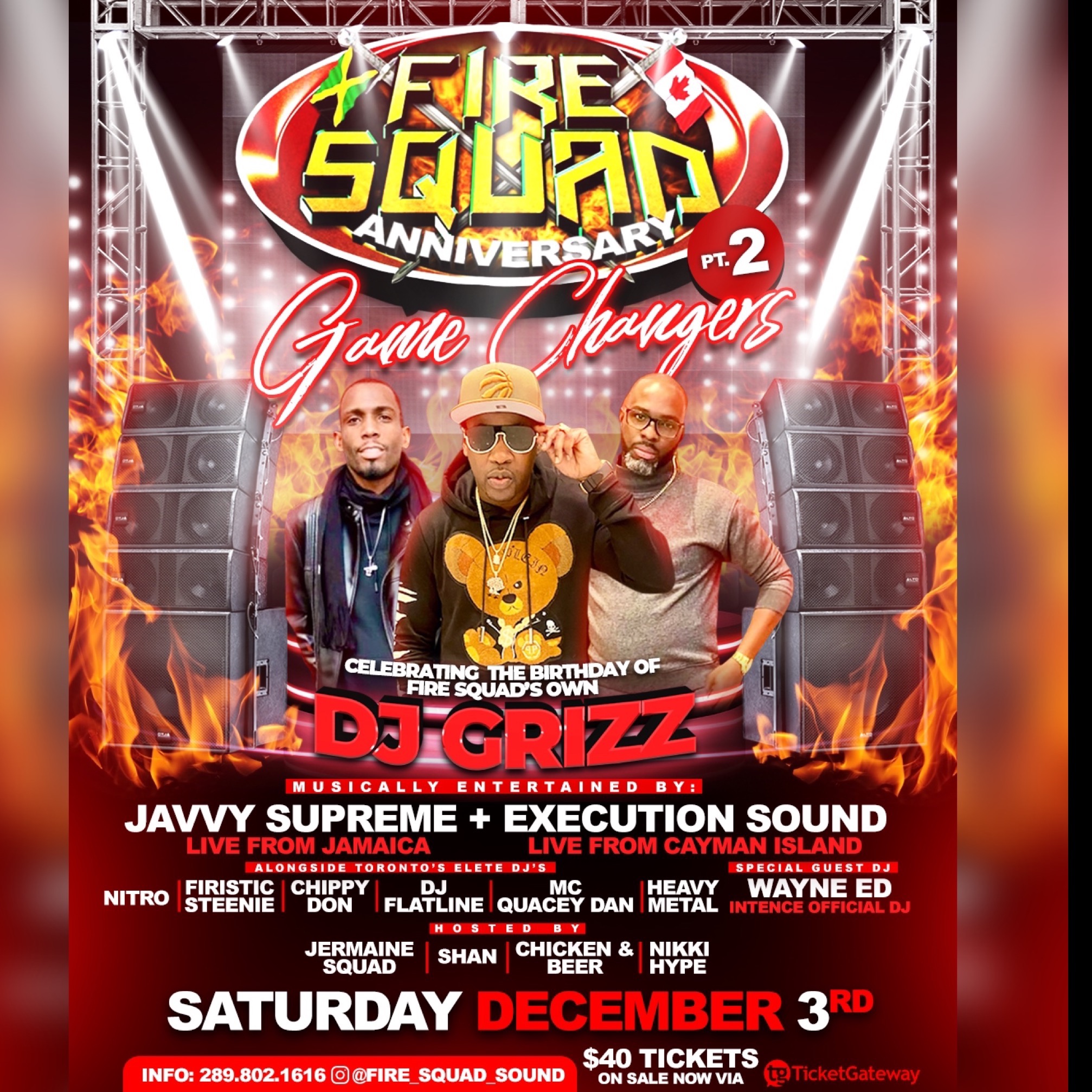 Fire Squad Anniversary Pt.2 Game Changers