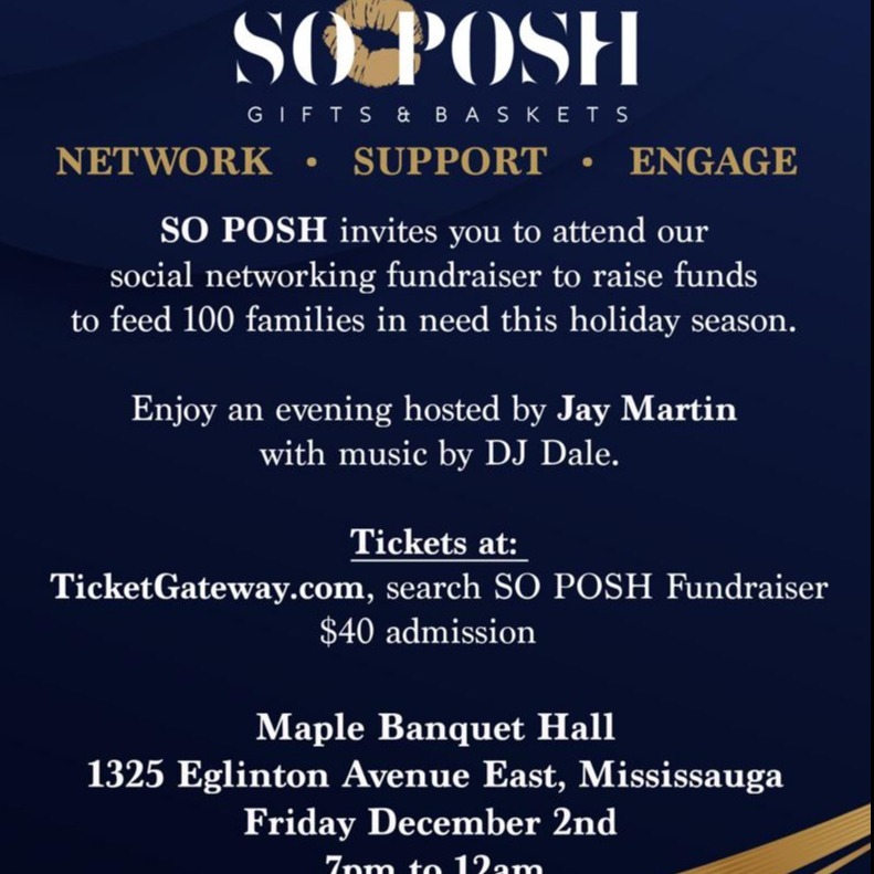 So Posh Social Fundraising Event