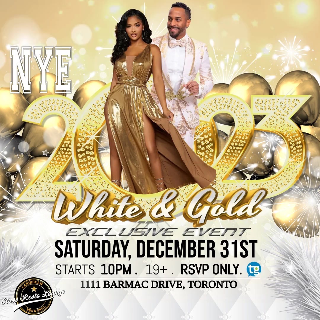 NYE 2023 White & Gold Exclusive Event