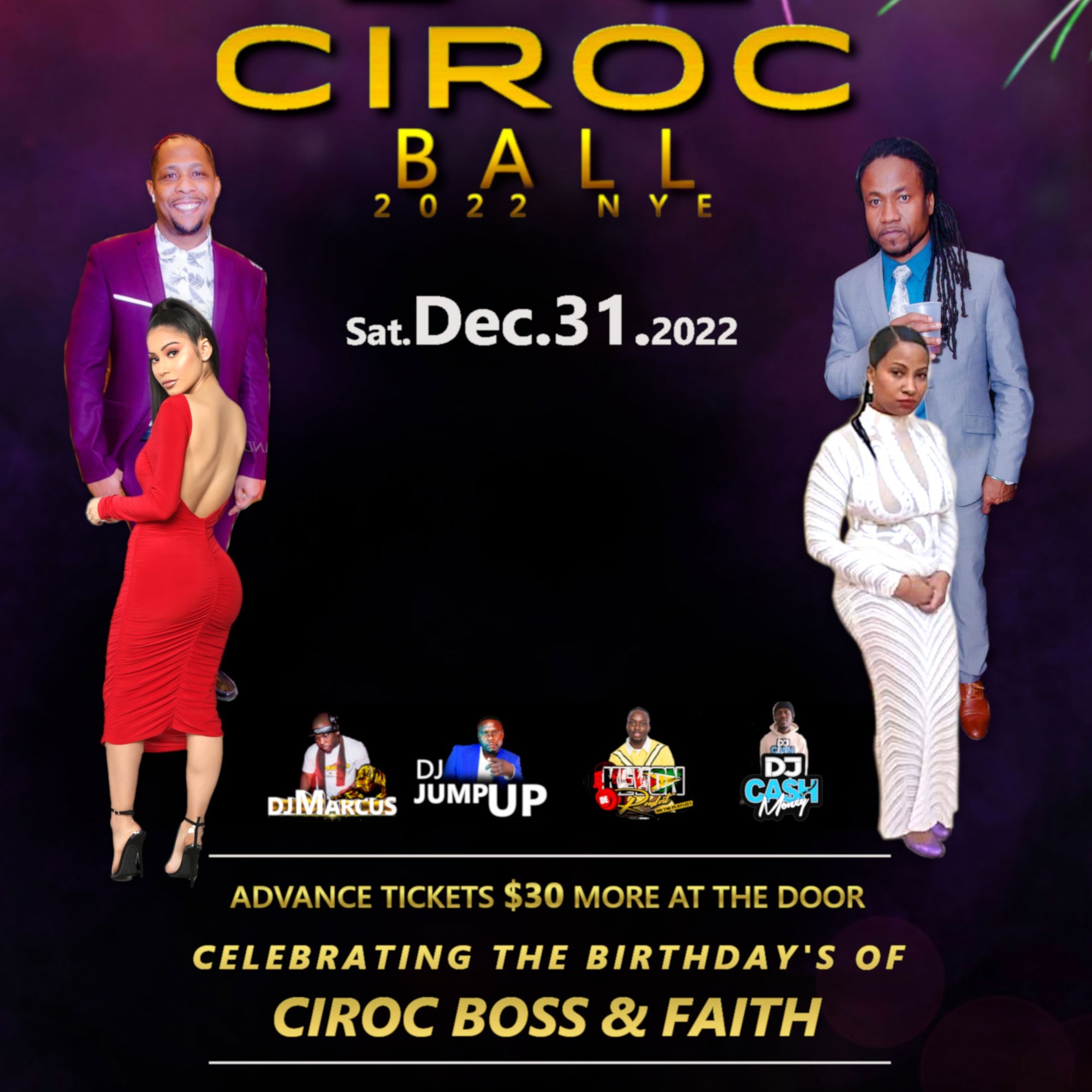 Ciroc Ball 2022 NYE