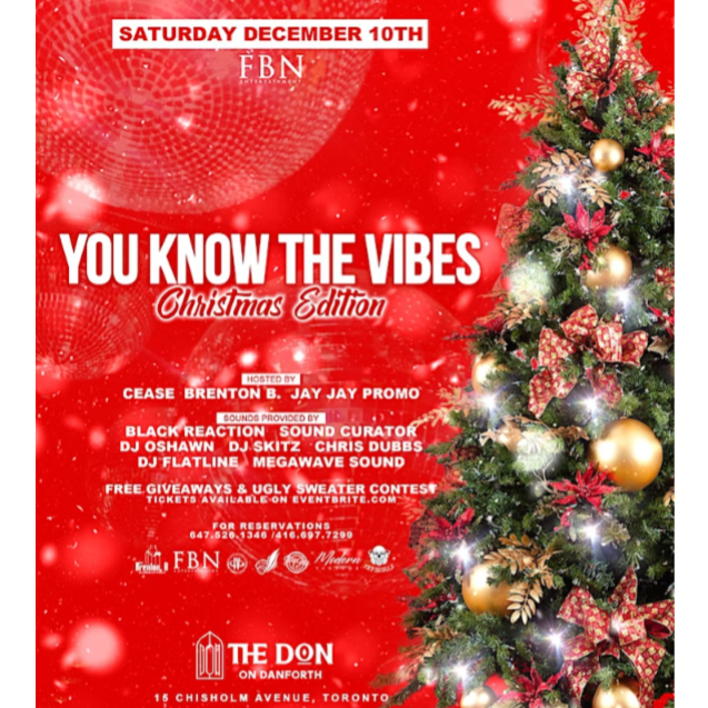 YOU KNOW THE VIBES  -  CHRISTMAS EDITION