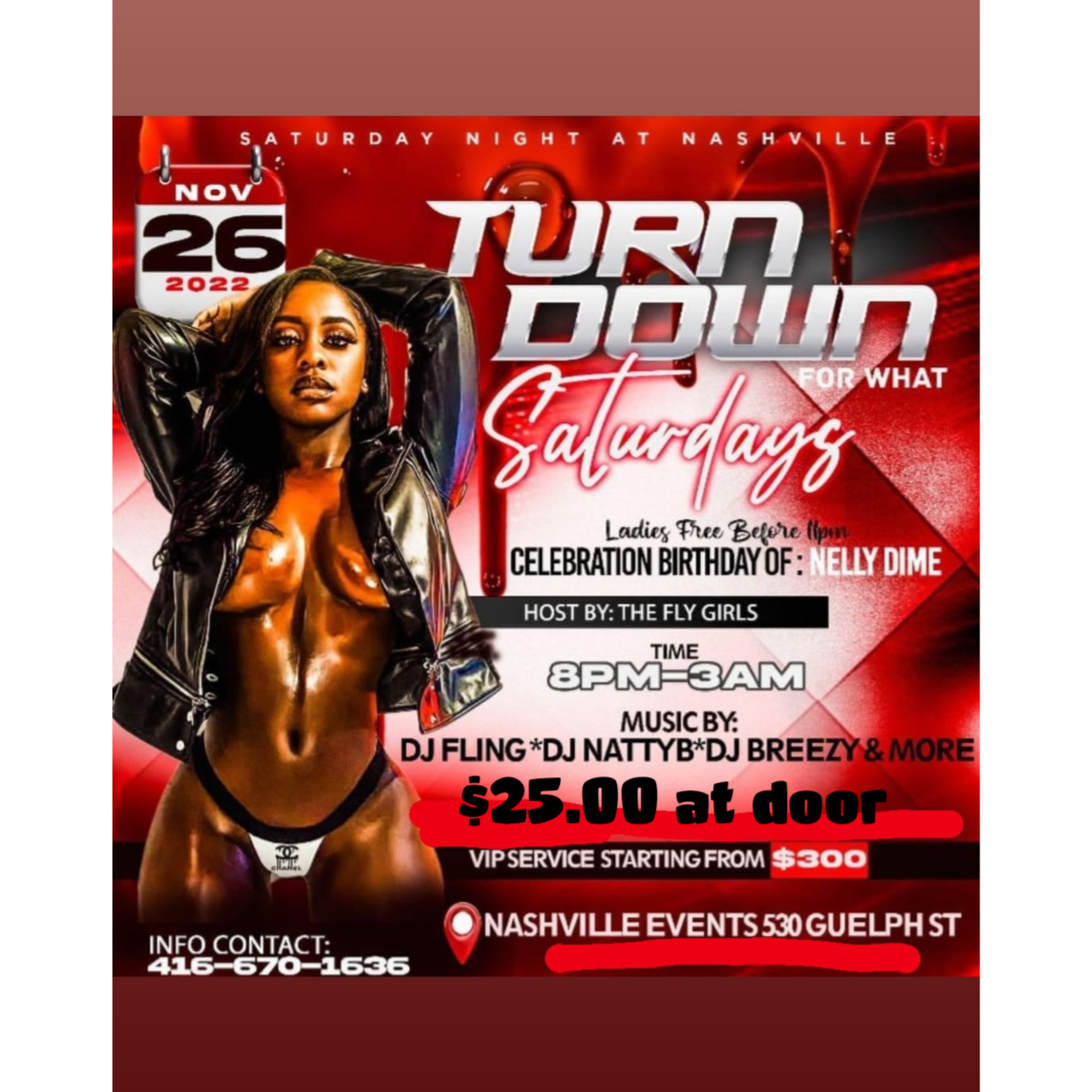 Turn Down For What Saturdays!!! 