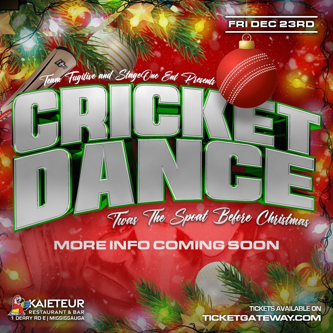 CRICKET DANCE 'Twas the Spoat before Christmas' 
