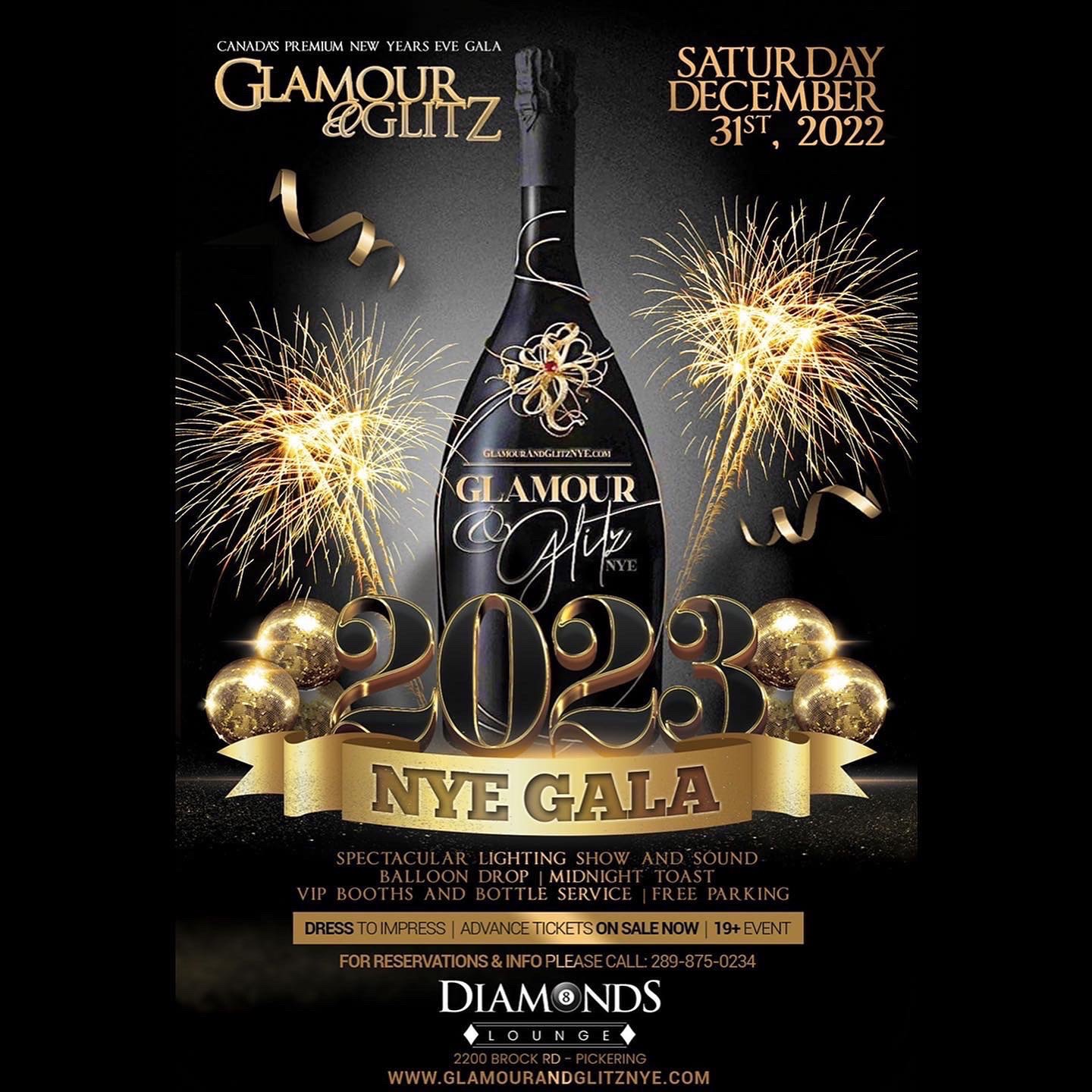 Glamour and Glitz New Years Eve Gala 2023