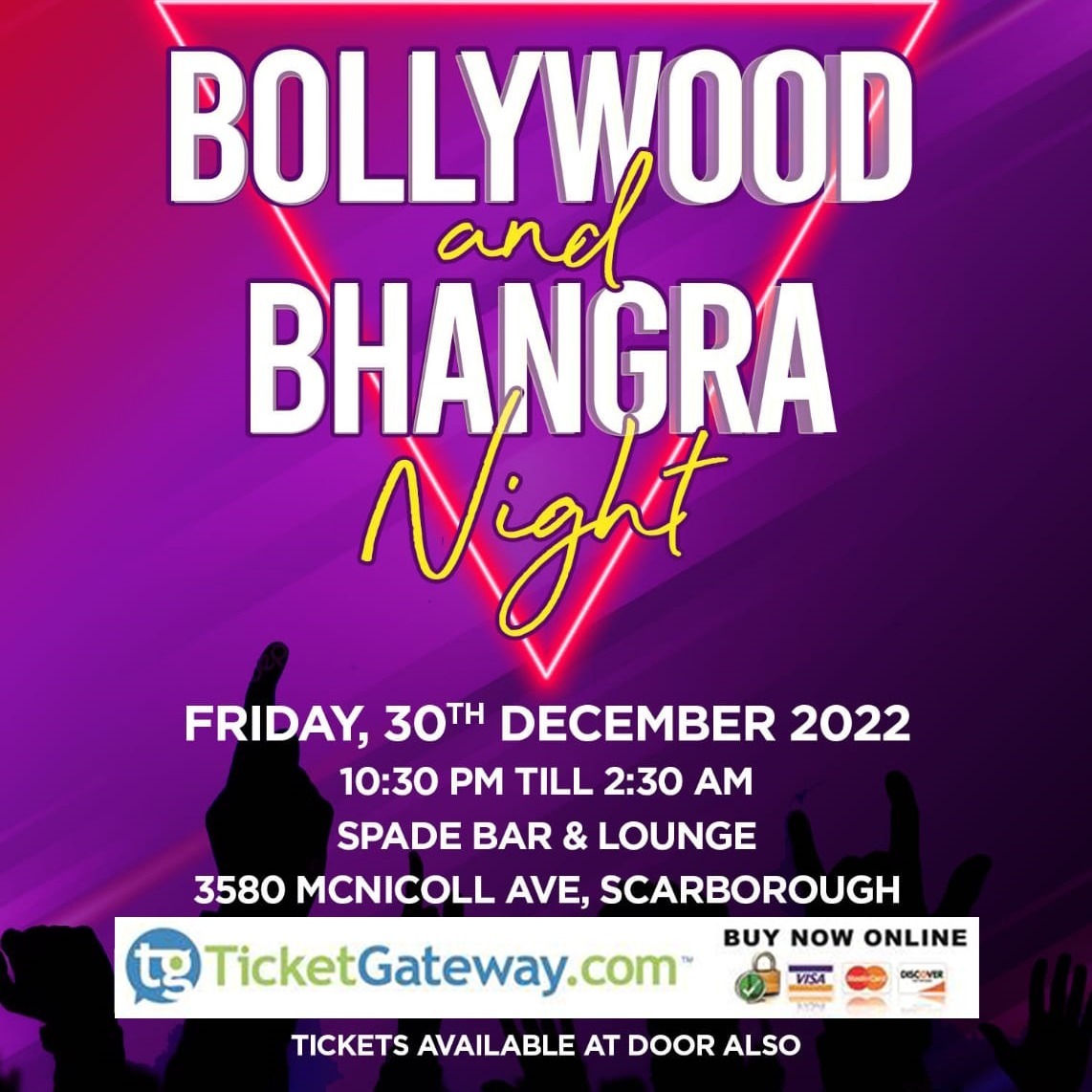 BOLLYWOOD & BHANGRA NIGHT