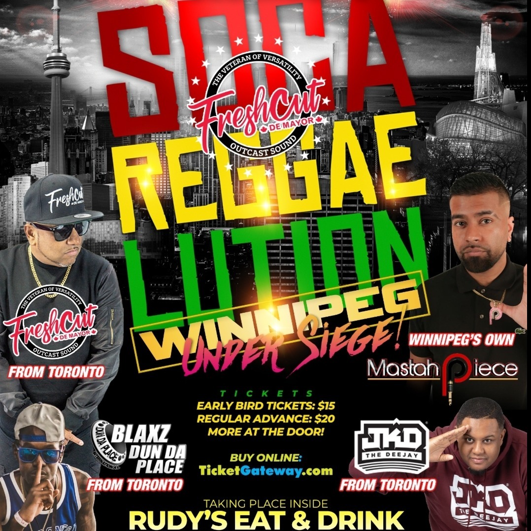 SOCA REGGAELUTION WINNIPEG