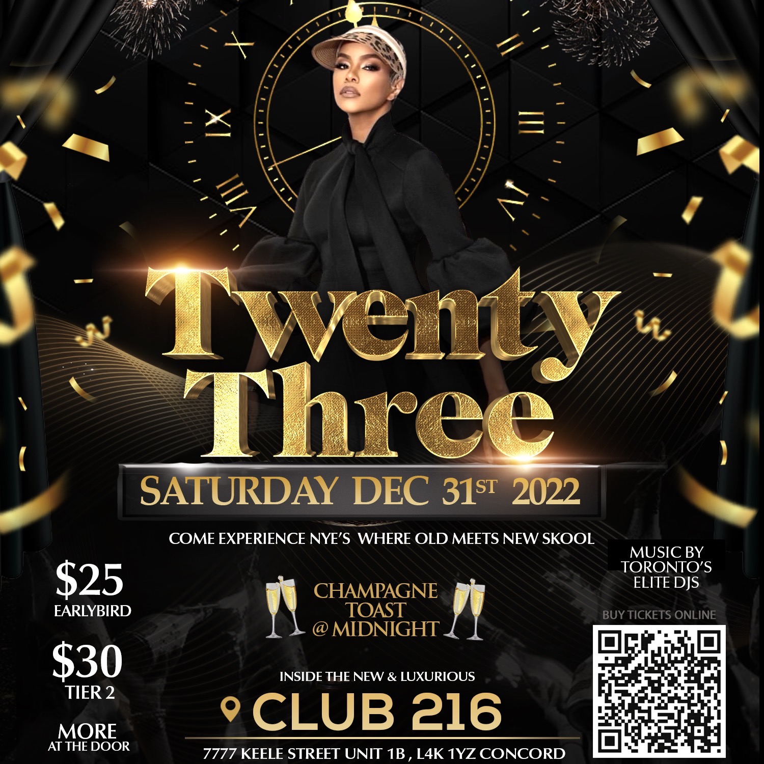 TWENTY THREE The Nye Countdown Party