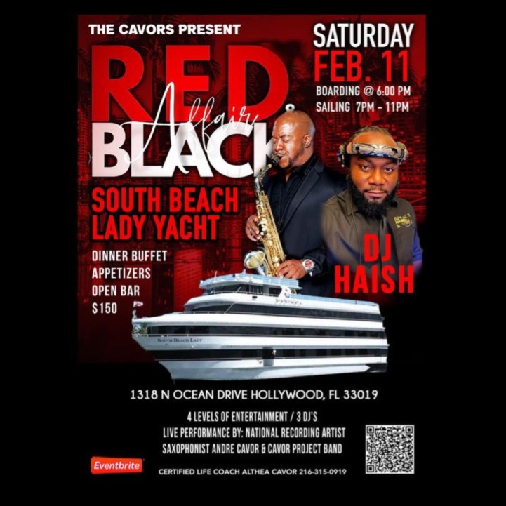 Jazz on The Water 4 Hour Cruise/ Open Bar/ Appetizers/ Dinner Buffet on the South Beach Lady Yacht