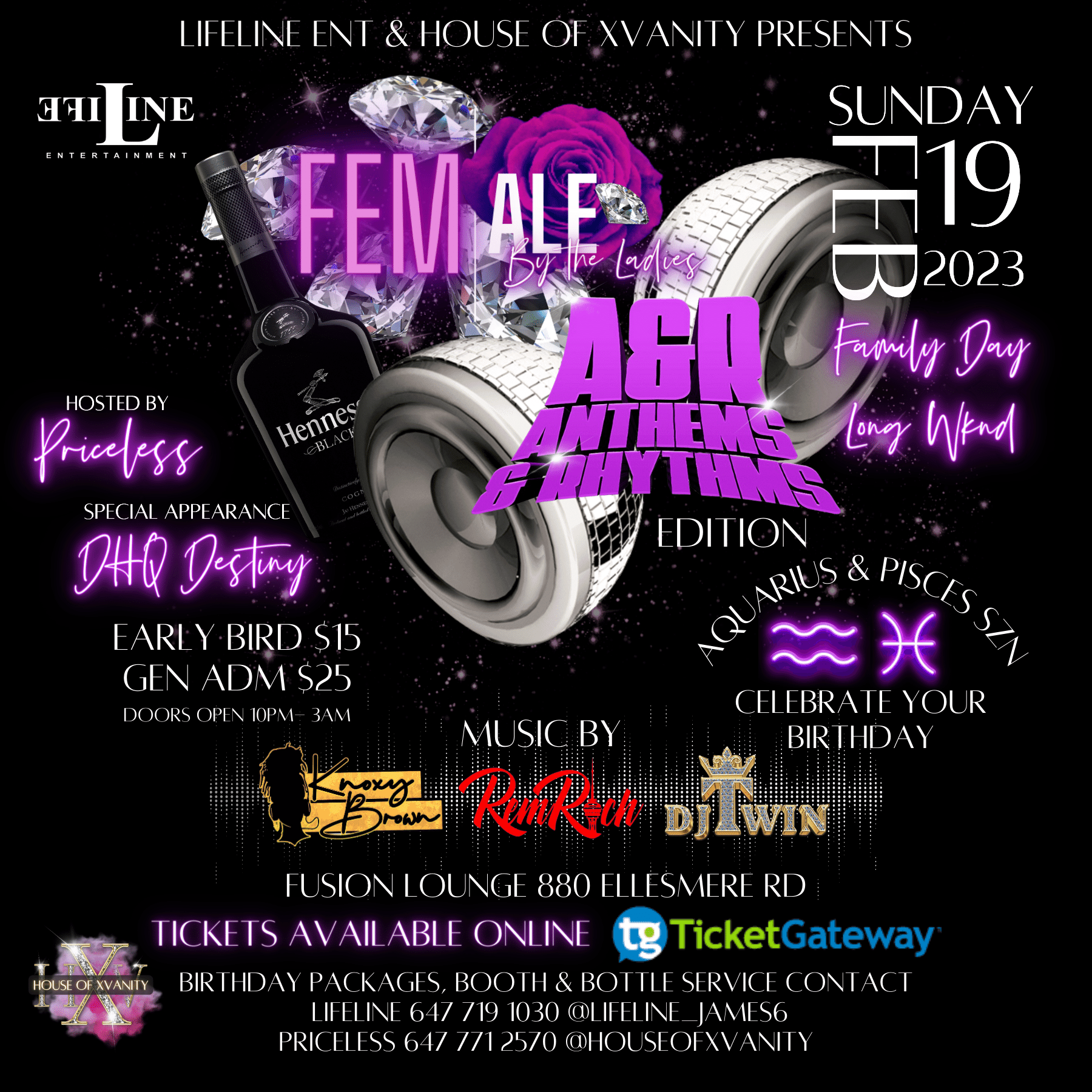 FEMALE x A&R Edition
