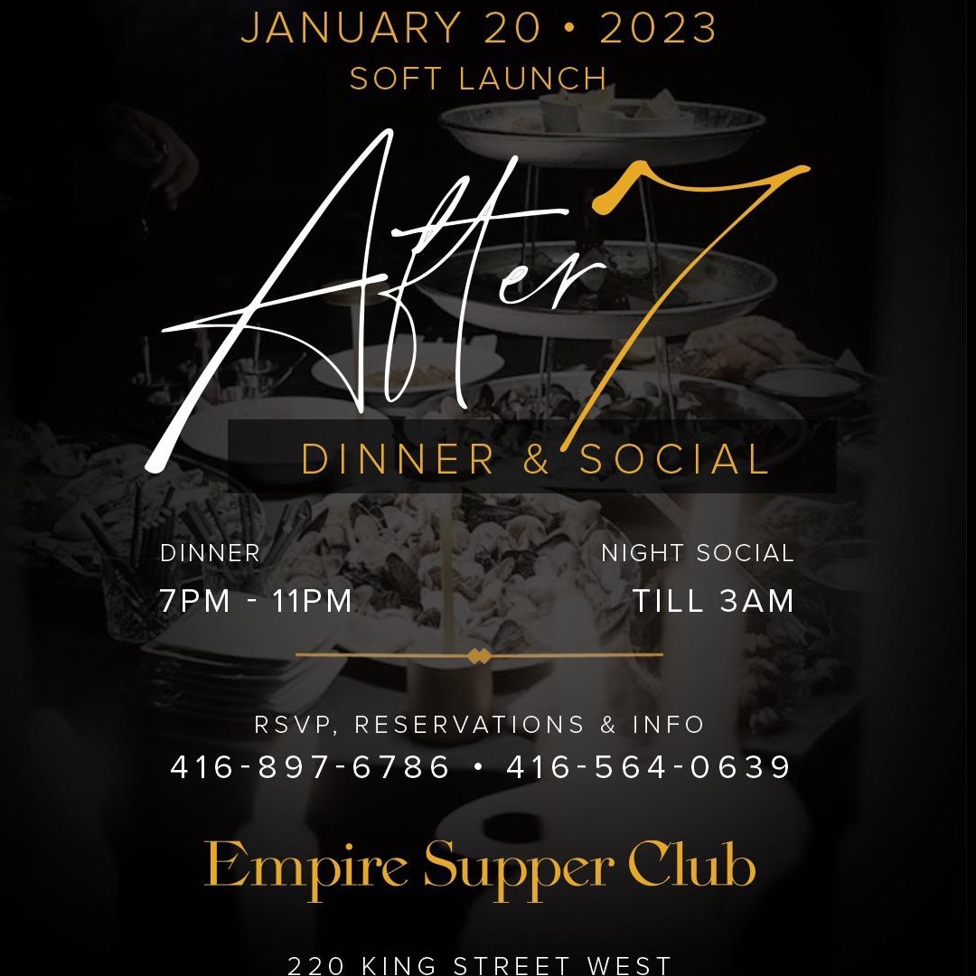AFTER 7 • Dinner Social (Fridays)