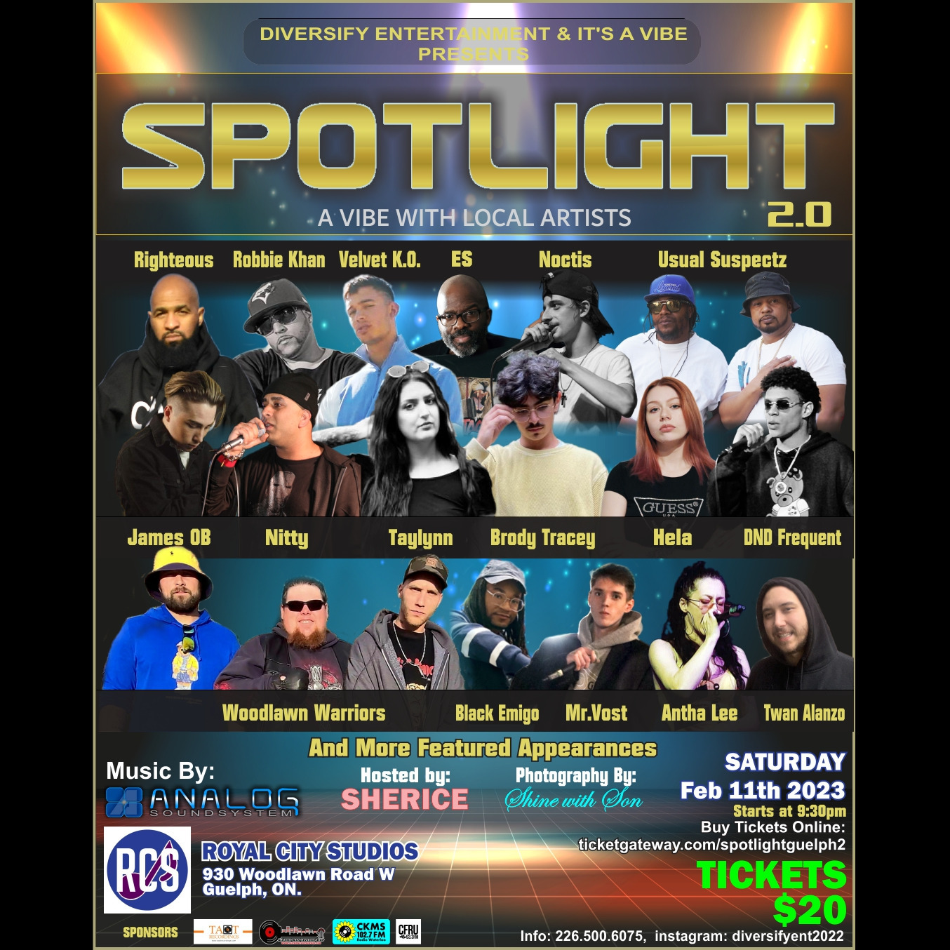 SPOTLIGHT 2.0  (Guelph)