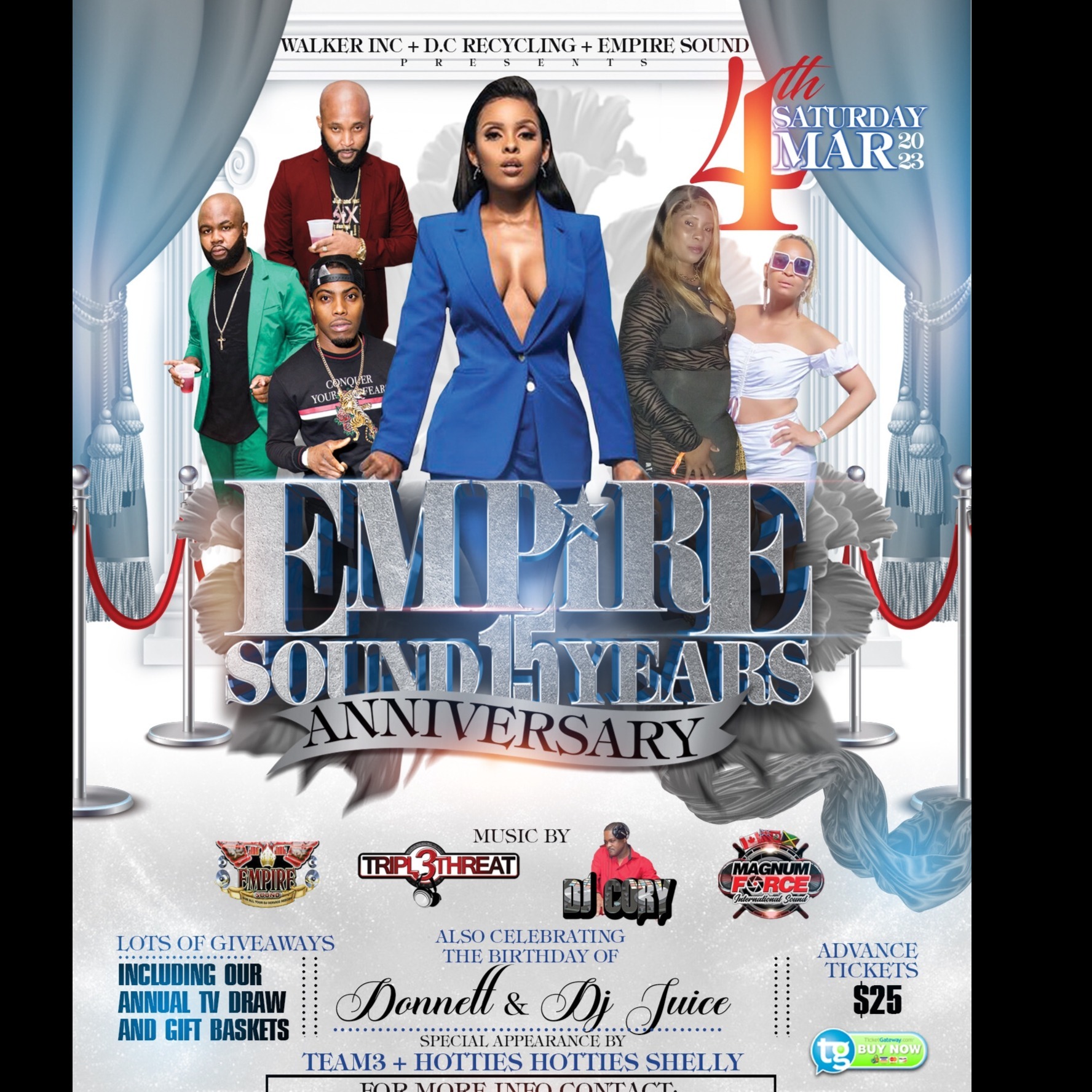 EMPIRE SOUND 15TH YEAR ANNIVERSARY