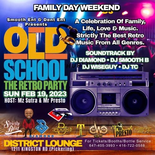 “OLD SCHOOL” The Retro Party
