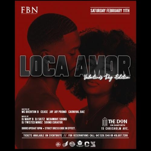 LOCA AMOR 'CRAZY LOVE' -VALENTINES DAY EDITION