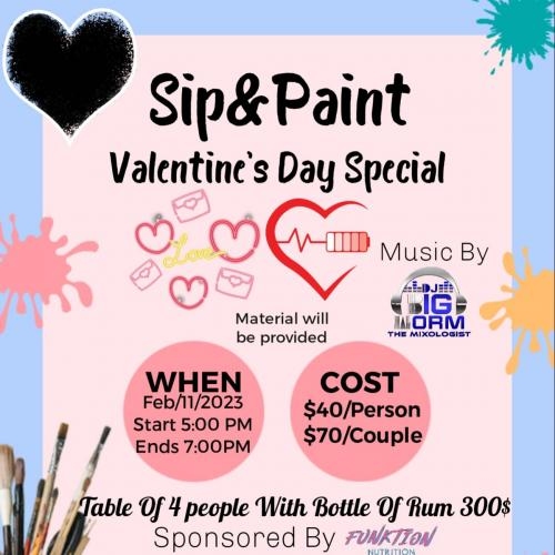 Sip and paint