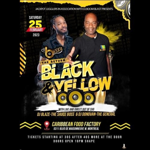 BLACK & YELLOW THE RETURN