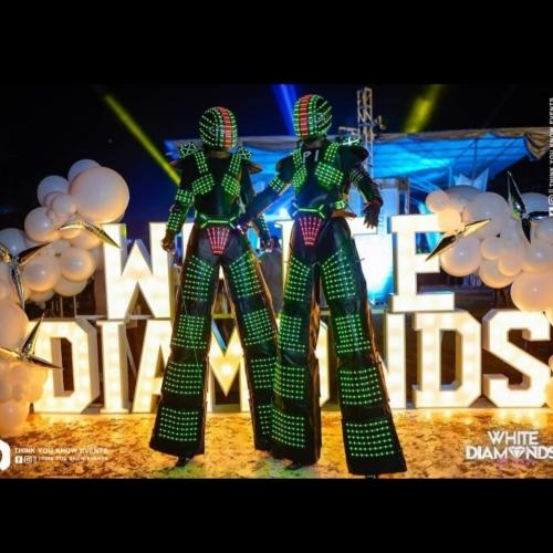 White Diamonds All White Negril