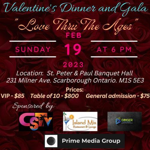 Valentine's Dinner and Dance  - Love Thru the Ages