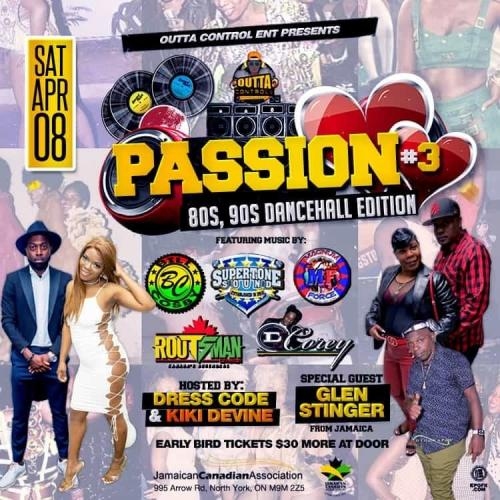 PASSION #3 | 80s, 90s DANCEHALL EDITION