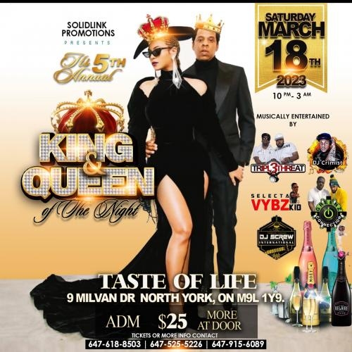 King and queen of the night