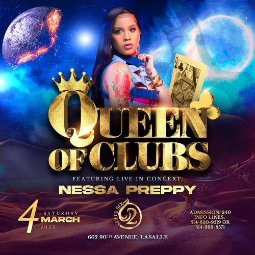Queen Of Clubs Ft Nessa Preppy